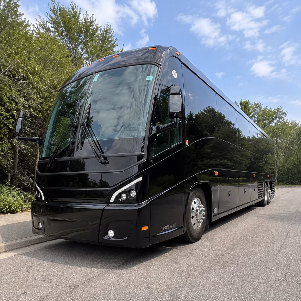 bus rental options for glendale trips