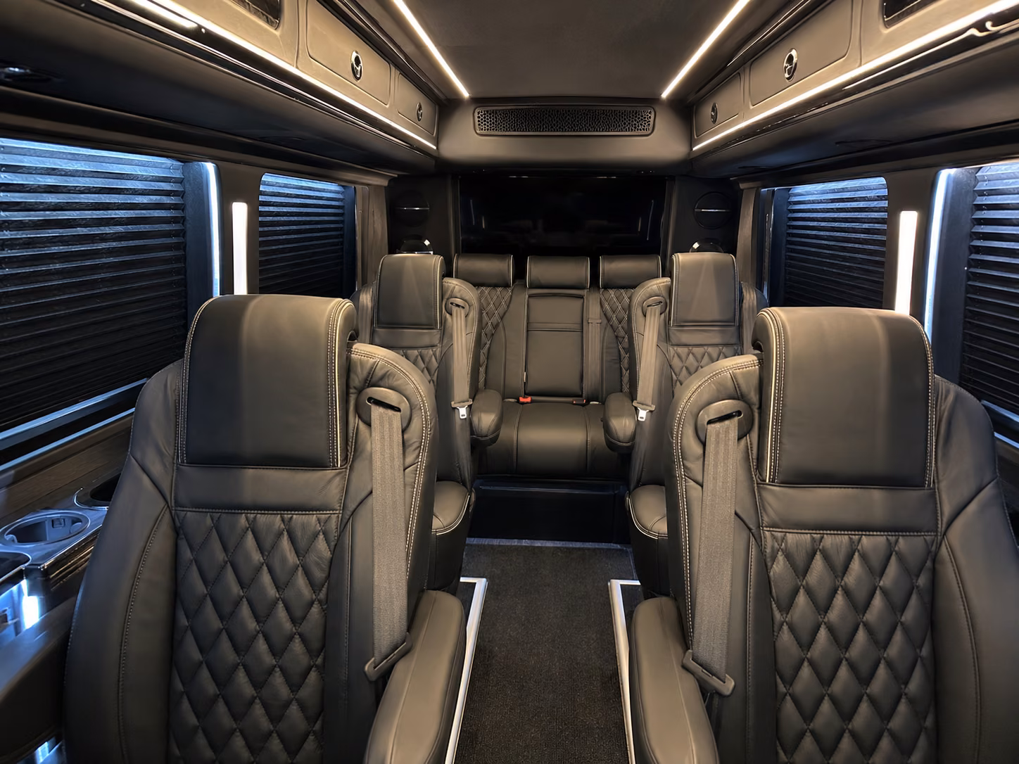 glendale airport transportation onboard seating