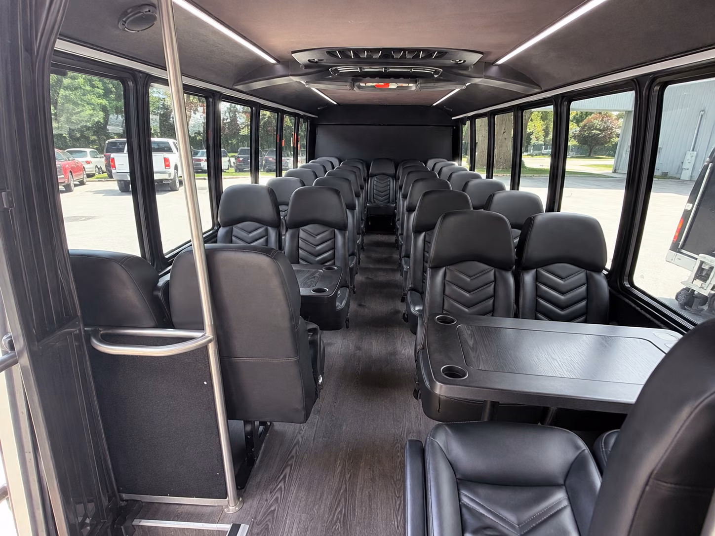 glendale employee transportation onboard seating