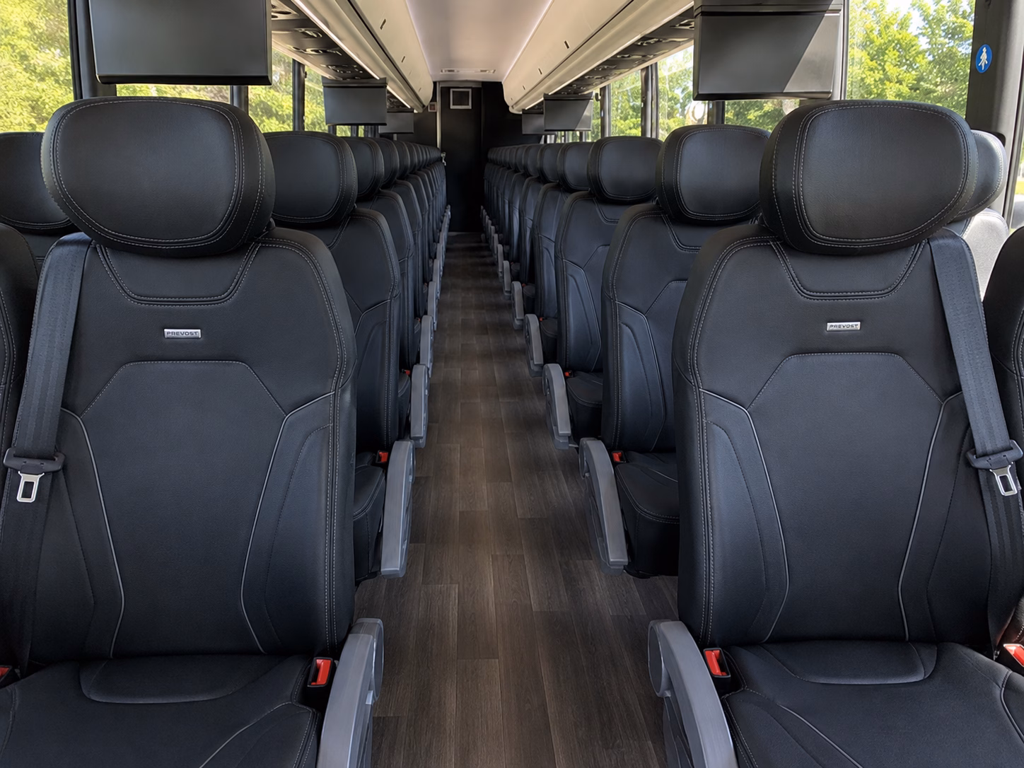 glendale wedding transportation onboard seating